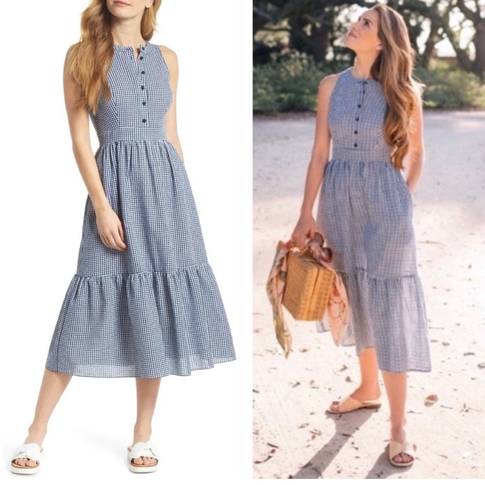 Gal Meets Glam Gingham Dress Size 8